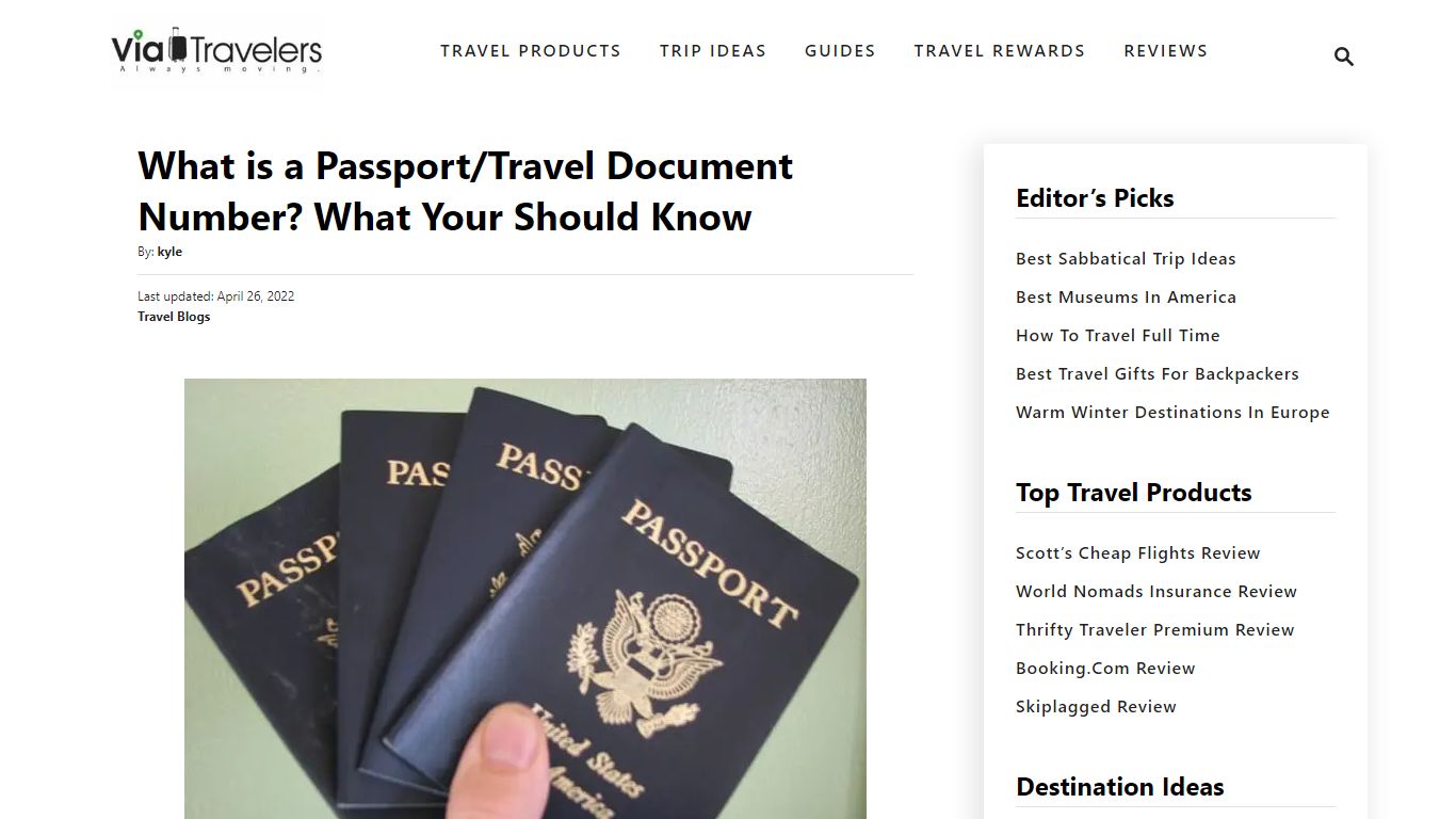 What is a Passport/Travel Document Number? What Your Should Know